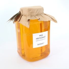 Мёд цветочный (натуральный) «Разнотравье», ТМ OGOROD - 1400 грамм (1 литр)