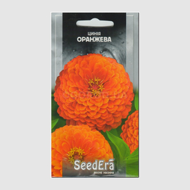 Семена циннии оранжевой, ТМ «SeedEra» - 0,5 грамм