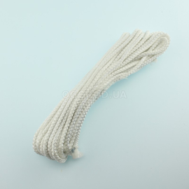 Шнур полипропиленовый вязаный с сердечником 5 мм, пр-во Украина - 10 метров