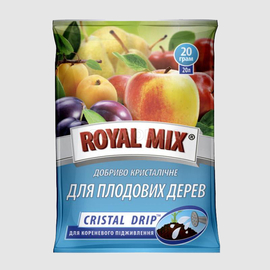 Удобрение кристаллическое для плодовых деревьев, ТМ Royal Mix - 20 грамм