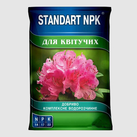 Удобрение для цветущих, ТМ STANDART NPK - 50 грамм