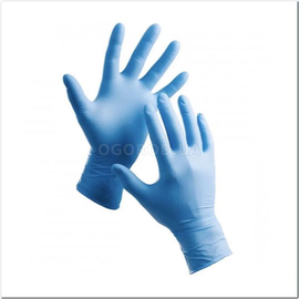 Перчатки нитриловые без пудры, размер M, TM Medicare - 1 пара