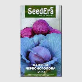 УЦЕНКА - Семена капусты краснокочанной «Топаз», ТМ SeedEra - 0,5 грамм