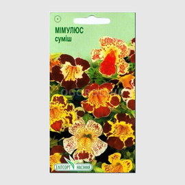 УЦЕНКА - Семена мимулюса гибридного смесь, ТМ Елітсортнасіння - 0,05 грамм