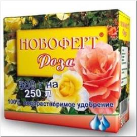 «Роза» - водорастворимое удобрение, ТМ «Новоферт» - 500 грамм