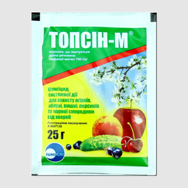 Фото «Топсин-M» - фунгицид, ТМ «Ниппон Сода Ко., ЛТД» - 25 грамм