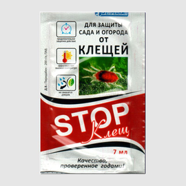 «STOP Клещ» - инсектицид, ТМ «БелРеаХим» - 7 мл