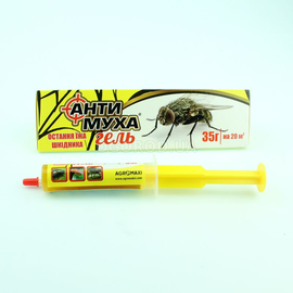 Фото «Антимуха» - инсектицид (шприц-гель), ТМ AGROMAXI - 35 грамм