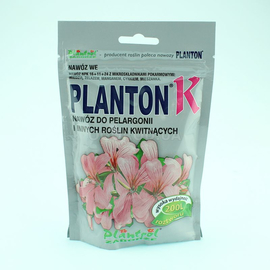 Фото «Planton K для пеларгоний и цветущих растений» - удобрение, ТМ Plantpol - 200 грамм