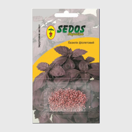 Семена базилика «Фиолетовый» инкрустированные, TM SEDOS - 0,2 грамма