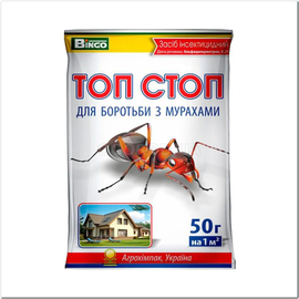 Фото «Топ Стоп» - инсектицид, TM «Bingo» - 50 грамм