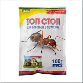 Фото «Топ Стоп» - инсектицид, TM «Bingo» - 100 грамм