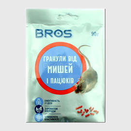 Гранулы от мышей и крыс, ТМ Bros Sp.j. - 90 грамм