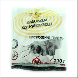 «КрысоЛов» - родетницид, ТМ «Вихор» - 210 грамм