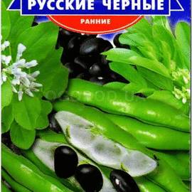 Семена бобов «Русские чёрные», ТМ GL Seeds - 5 семян