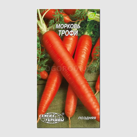Семена моркови «Трофи», ТМ «СЕМЕНА УКРАИНЫ» - 2 грамма
