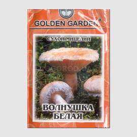 Сухой мицелий гриба «Волнушка белая», ТМ Golden Garden - 10 грамм