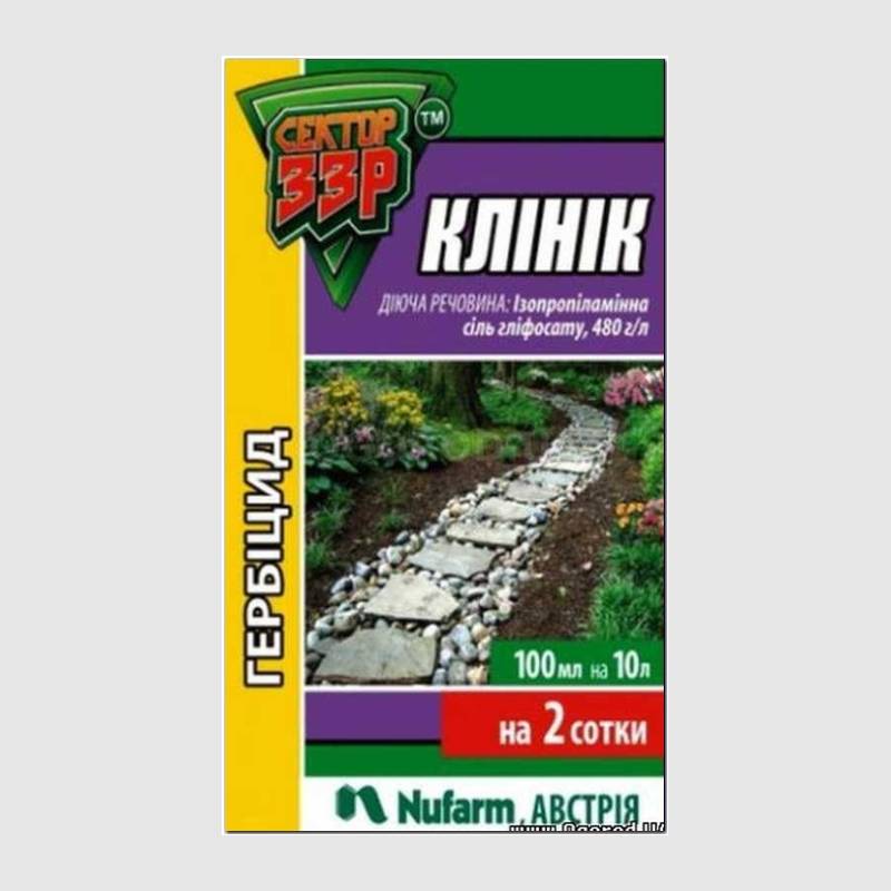 Кликните для увеличения изображения «Клиник» - гербицид, ТМ «Nufarm» - 50 мл