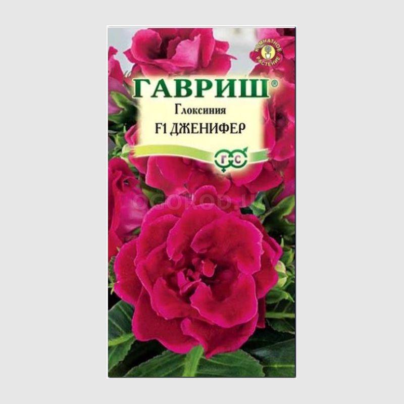 Кликните для увеличения изображения Семена глоксинии «Дженифер» F1, ТМ «ГАВРИШ» - 5 семян