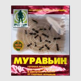 «Муравьин» - инсектицид, ТМ Грин Бэлт - 10 грамм