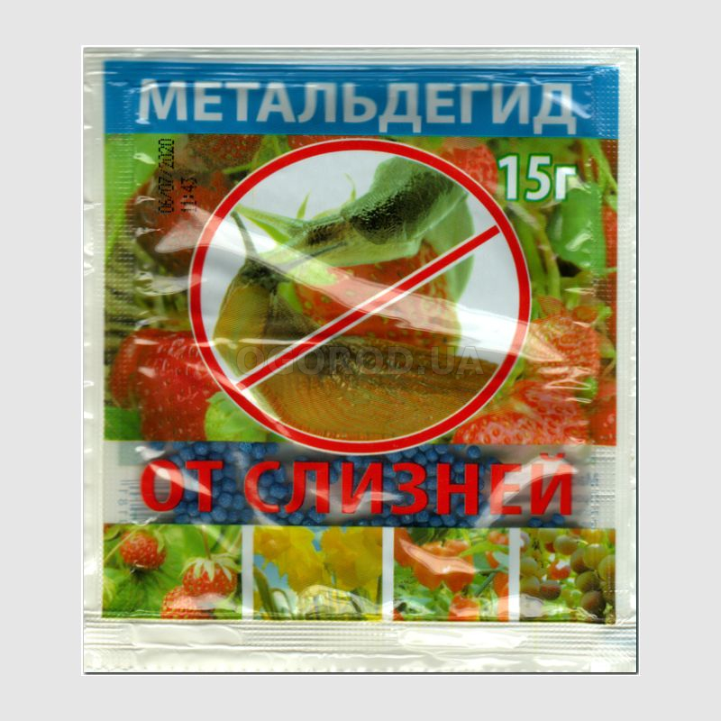 Кликните для увеличения изображения Метальдегид, ТМ «Зеленая Аптека Садовода» - 15 грамм