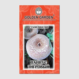 Сухой мицелий гриба «Паннус тигровый», ТМ Golden Garden - 10 грамм
