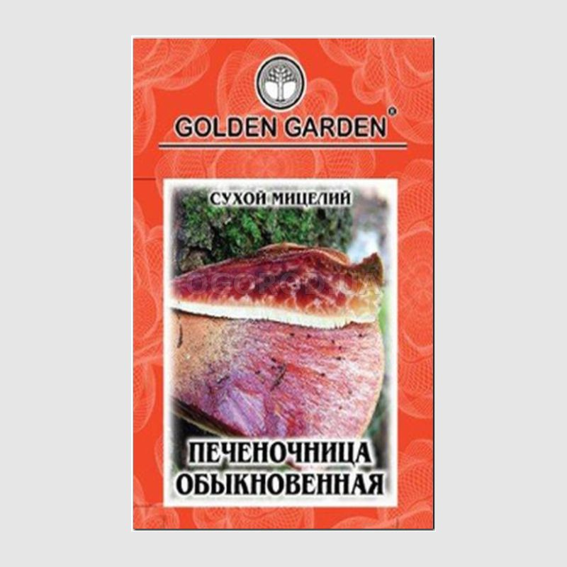 Кликните для увеличения изображения Сухой мицелий гриба «Печеночница», ТМ Golden Garden - 10 грамм