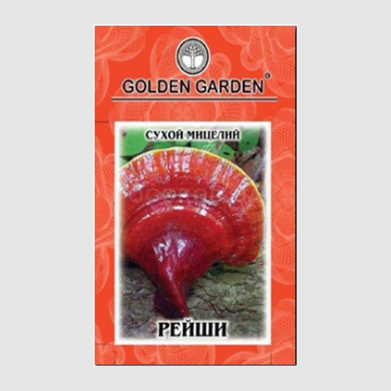 Кликните для увеличения изображения Сухой мицелий гриба «Рейши», ТМ Golden Garden - 10 грамм