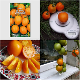 Семена томата «Де-Барао оранжевый», ТМ «СЕМЕНА УКРАИНЫ» - 0,2 грамма