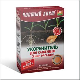 Укоренитель(корневин) для саженцев семян рассады, ТМ «Чистый Лист» - 300 грамм