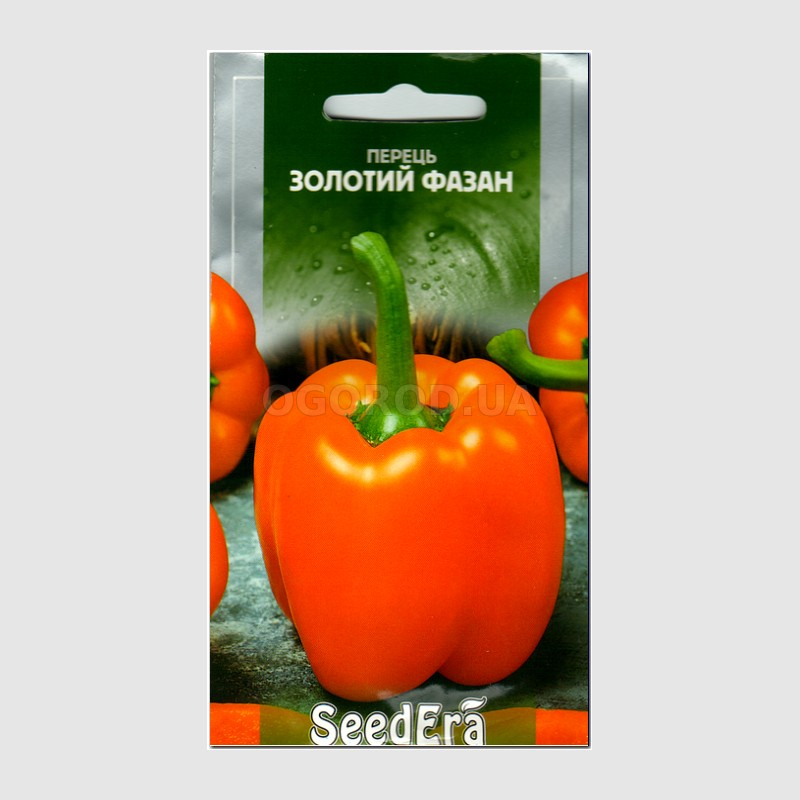 Кликните для увеличения изображения Семена перца сладкого «Золотой фазан», ТМ SeedEra - 0,2 грамма