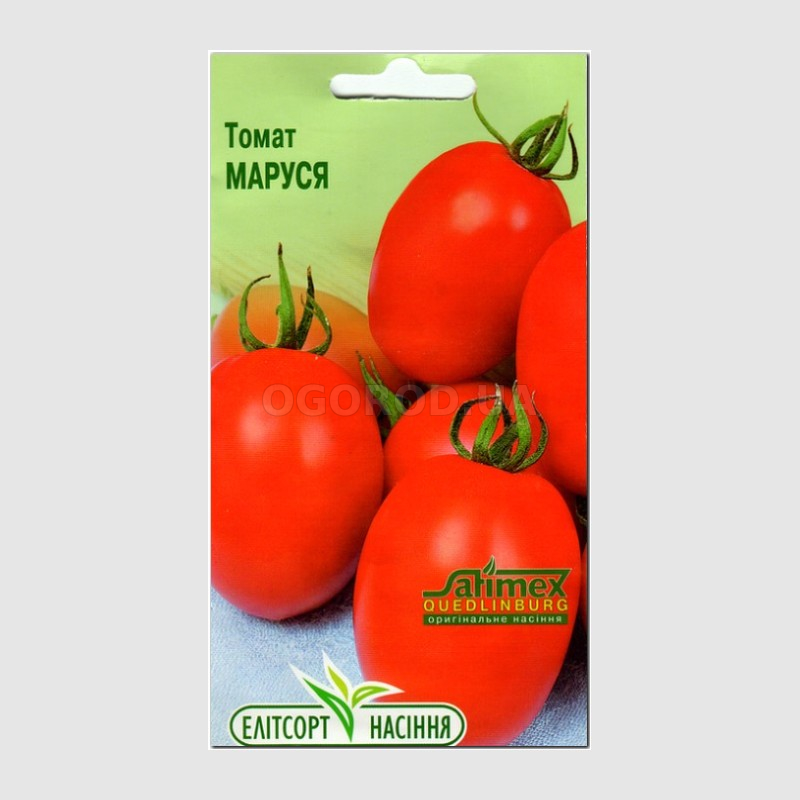 Кликните для увеличения изображения Семена томата «Маруся», ТМ Елітсортнасіння - 0,3 грамма