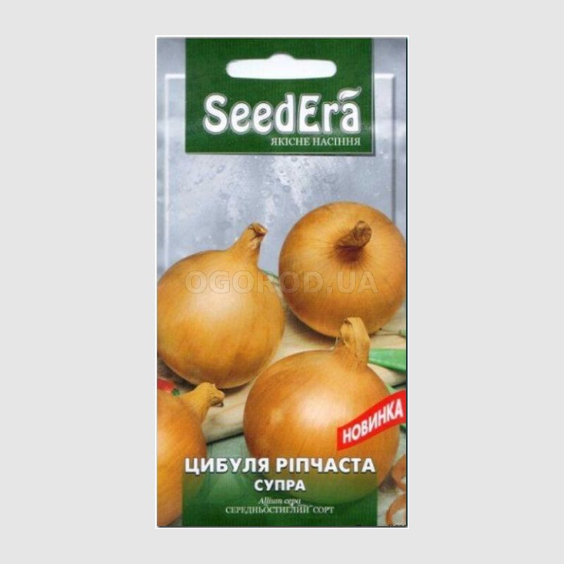 Кликните для увеличения изображения Семена лука «Супра» (репчатый), ТМ SeedEra - 2 грамма