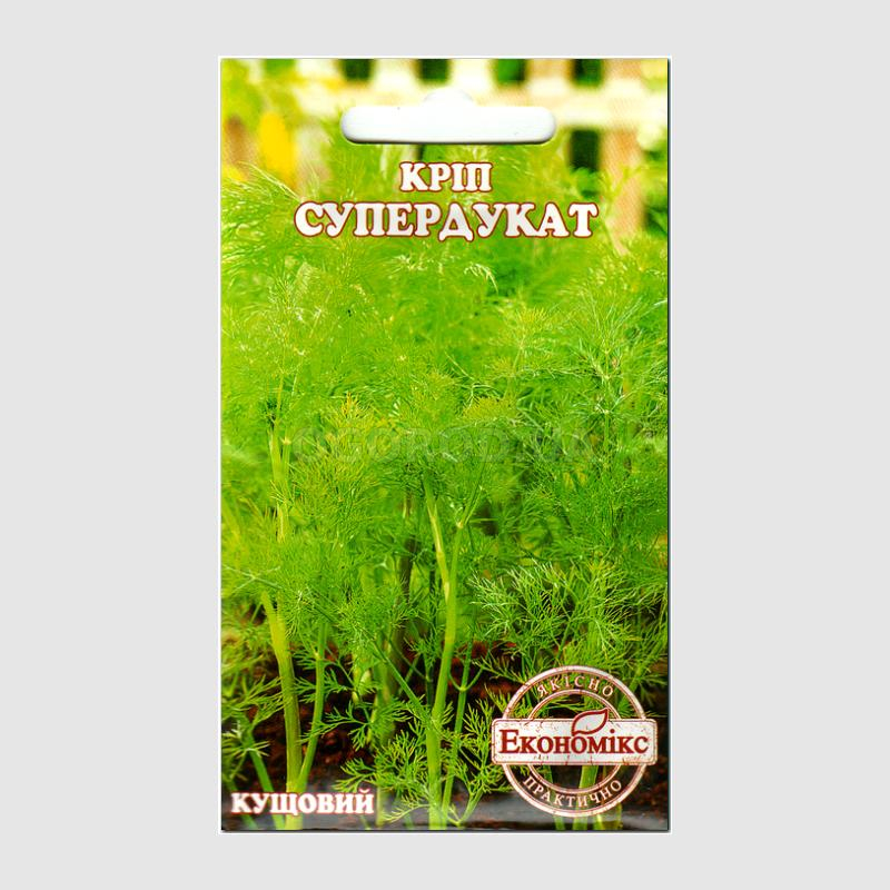Кликните для увеличения изображения Семена укропа «Супердукат», ТМ «СЕМЕНА УКРАИНЫ» - 3 грамма