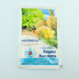 Борная кислота, ТМ PROVENTUS Fertilizer - 100 грамм