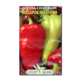 Семена перца сладкого «Подарок Молдовы», ТМ «Елітсортнасіння» - 0,2 грамма