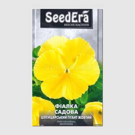 УЦЕНКА - Семена виолы садовой «Швейцарский гигант желтый», ТМ SeedEra - 0,1 грамм
