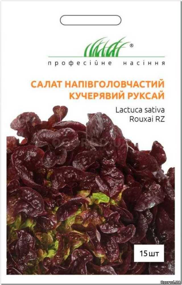 Кликните для увеличения изображения Семена салата «Руксай», ТМ Rijk Zwaan - 15 семян