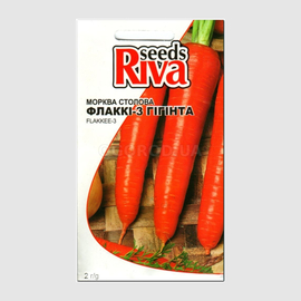 Семена моркови столовой «ФЛАККИ-3» ГИГАНТА, ТМ «Nickerson-Zwaan» - 2 грамма