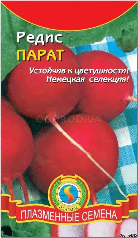 Кликните для увеличения изображения Семена редиса «Парат», ТМ «ПЛАЗМЕННЫЕ СЕМЕНА» - 2 грамма
