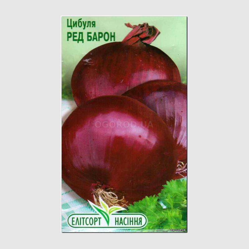 Кликните для увеличения изображения Семена лука «Ред Барон» (репчатый), ТМ «Елітсортнасіння» - 1 грамм