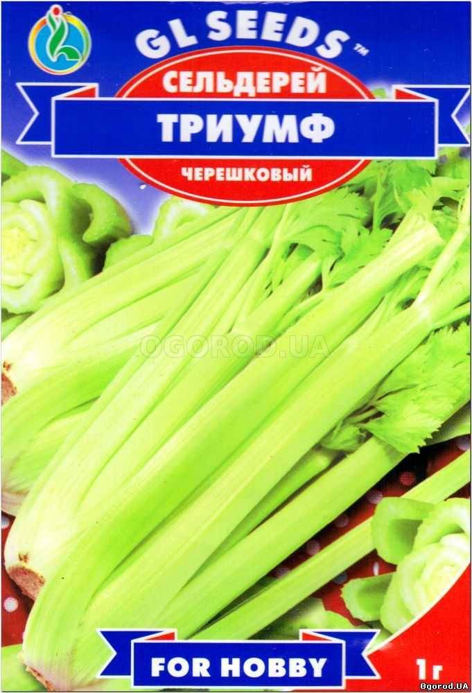 Кликните для увеличения изображения Семена сельдерея «Триумф», ТМ GL Seeds - 1 грамм
