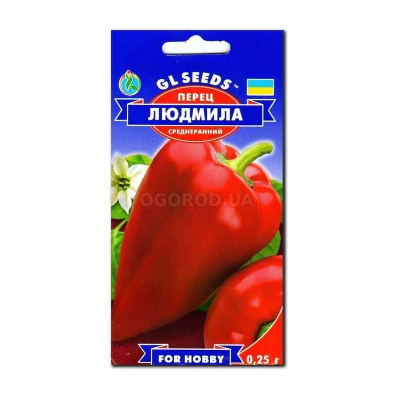 Кликните для увеличения изображения Семена перца сладкого «Людмила», TM GL Seeds - 0,25 грамм