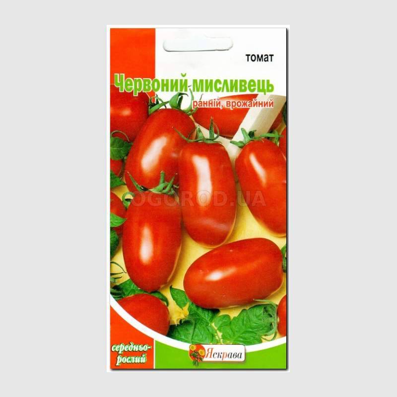 Кликните для увеличения изображения Семена томата «Красный охотник», ТМ «Яскрава» - 0,1 грамм