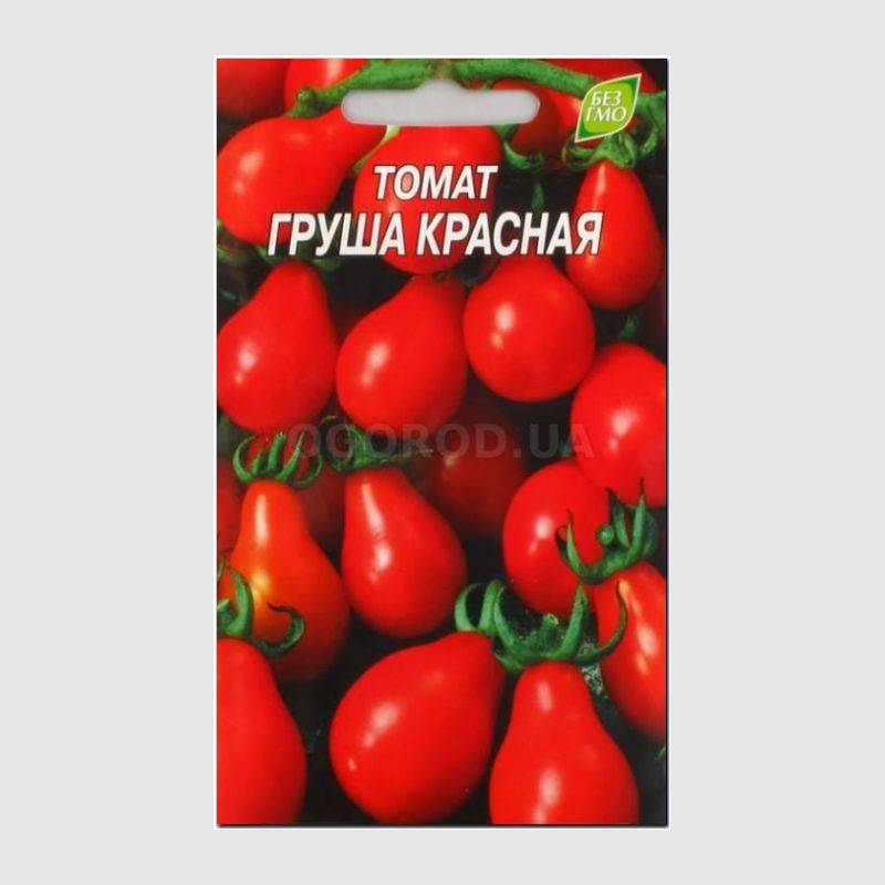 Кликните для увеличения изображения Семена томата «Груша красная», ТМ «СЕМЕНА УКРАИНЫ» - 0,2 грамма