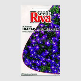 Семена лобелии фиолетовой «Ниагара», ТМ Kitano - 20 семян