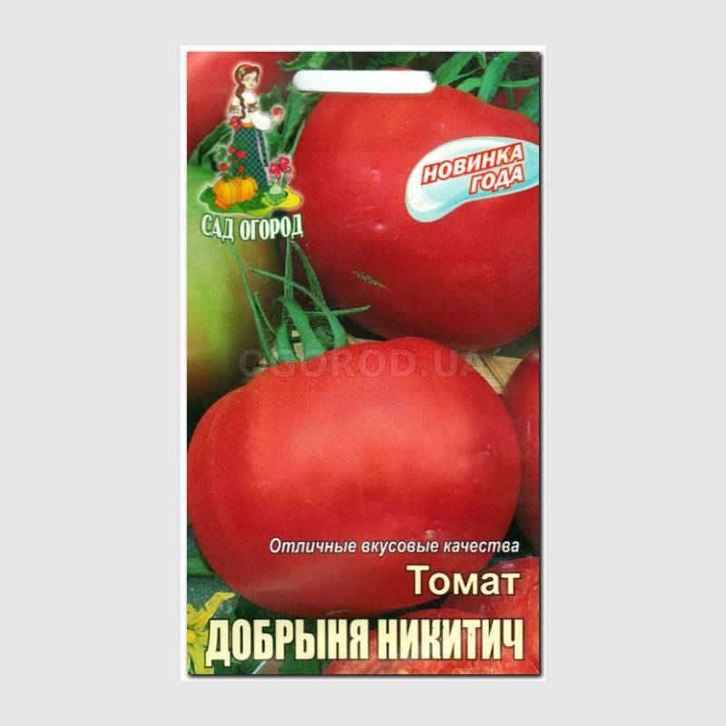 Кликните для увеличения изображения Семена томата «Добрыня Никитич», ТМ Агрогруппа «САД ОГОРОД» - 0,1 грамм