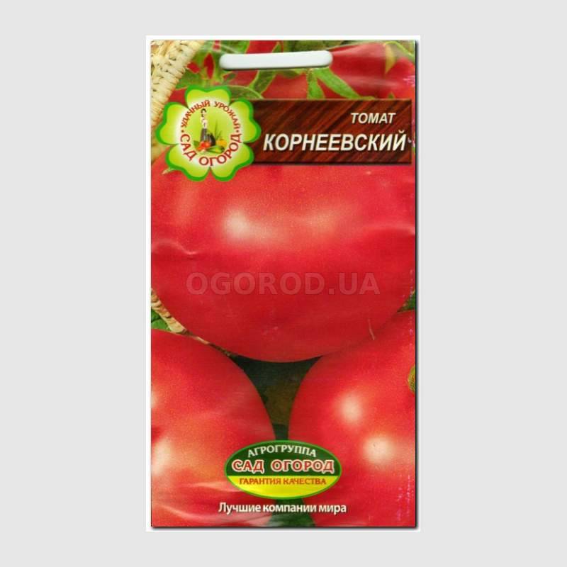 Кликните для увеличения изображения Семена томата «Корнеевский», ТМ Агрогруппа «САД ОГОРОД» - 0,1 грамм