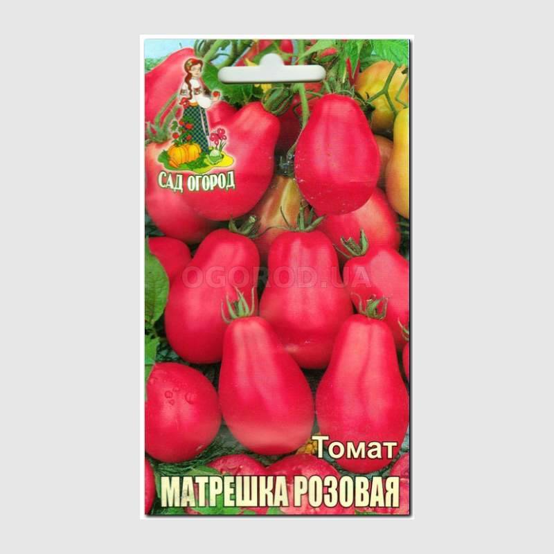 Кликните для увеличения изображения Семена томата «Матрешка розовая», ТМ Агрогруппа «САД ОГОРОД» - 0,2 грамма