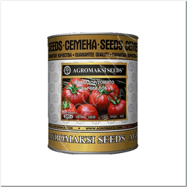Семена томата «Бычий лоб», ТМ AGROMAKSI - 200 грамм (банка)